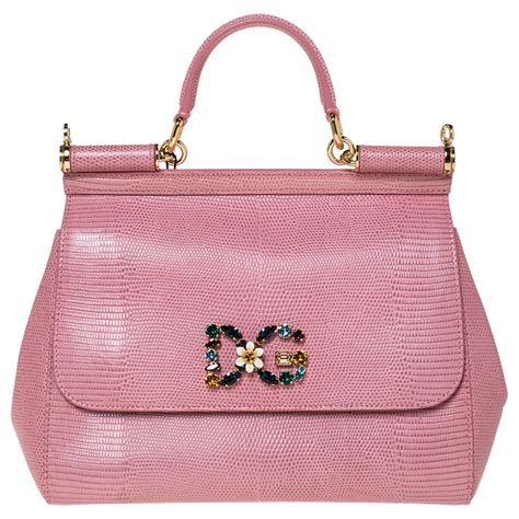 dolce and gabbana pink purses